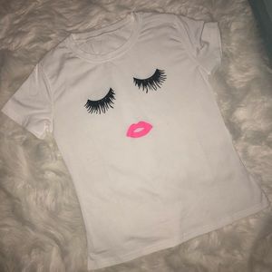 Eyes & Lips Graphic Tee
